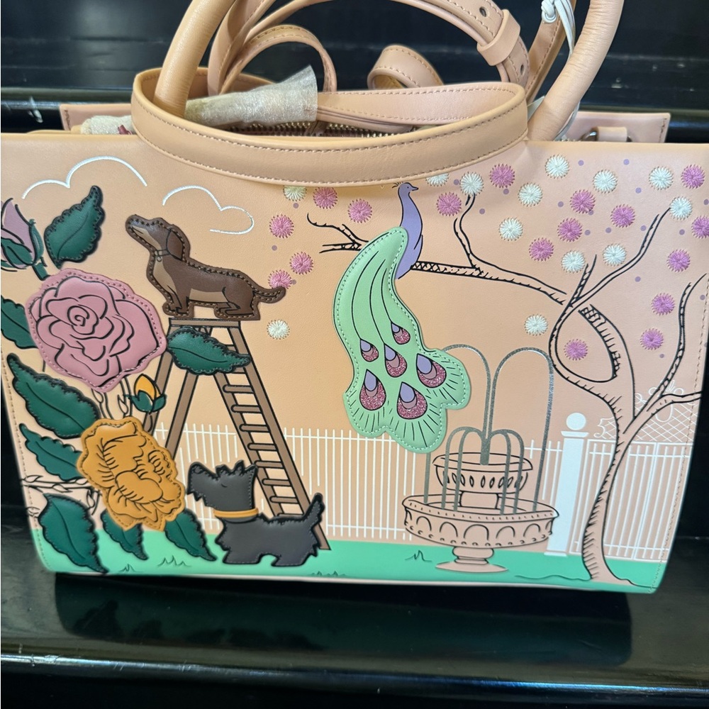 Radley London Leather Tote “ Radley to the Core” NEW